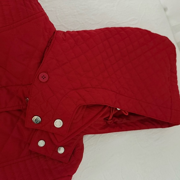 Calvin Klein Red Quilted Puffer Jacket size M - Picture 9 of 13